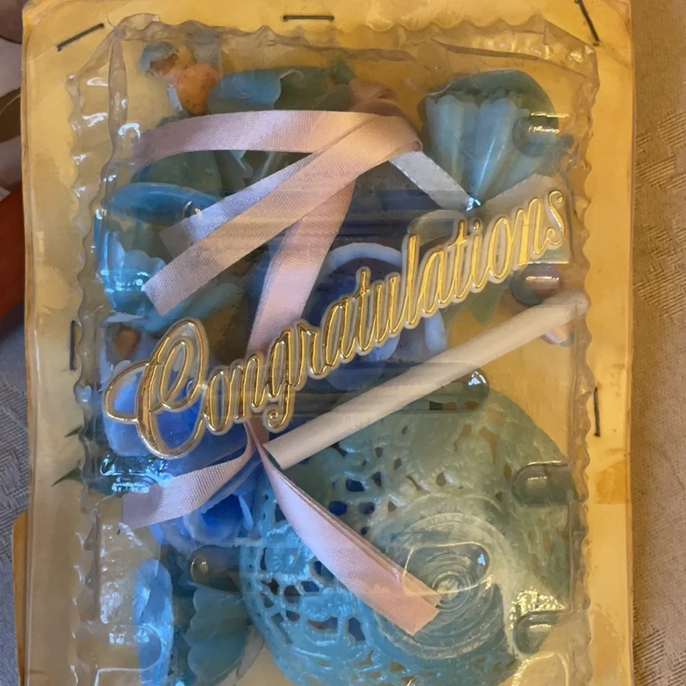 Vintage Particake Decor cake decorations circa ‘60